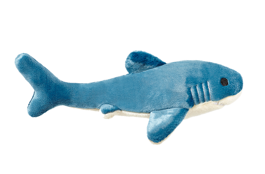 Fluff & Tuff Dog Tank Shark Plush Toy