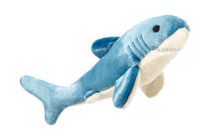 Fluff & Tuff Dog Tank Shark Plush Toy