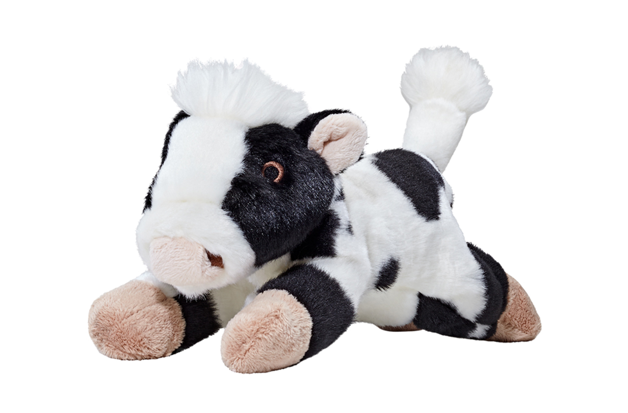 Fluff & Tuff Dog Marge Cow Plush Toy