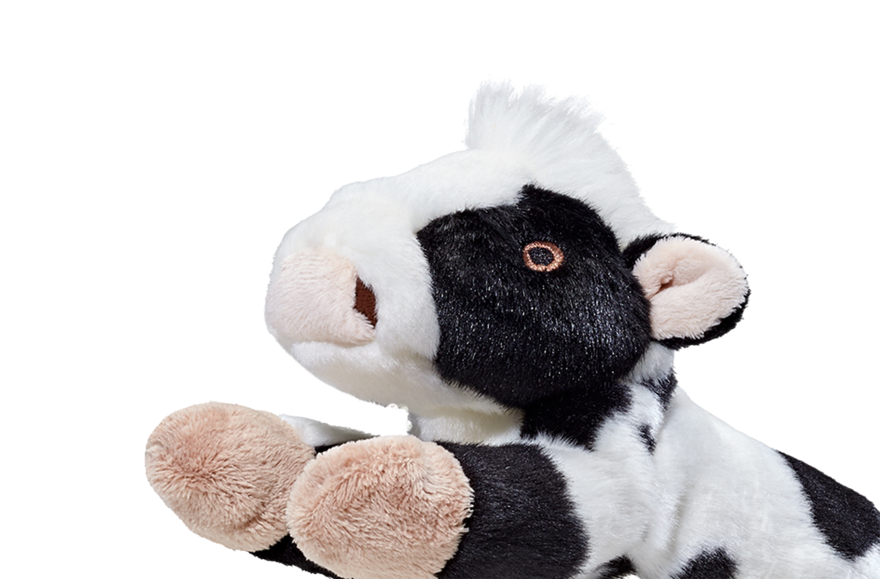 Fluff & Tuff Dog Marge Cow Plush Toy