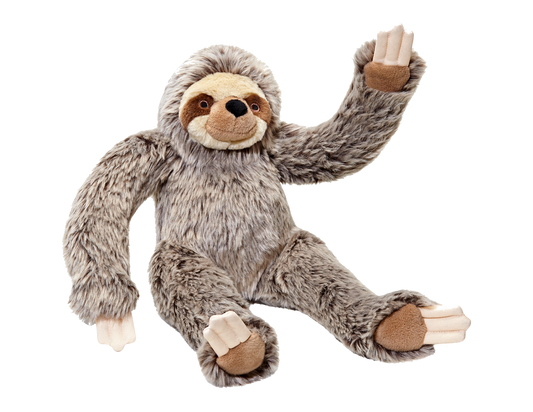 Fluff & Tuff Dog Tico Sloth Plush Toy