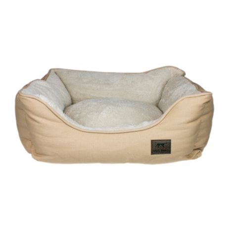 Tall Tails Bolster Dog Bed, Khaki