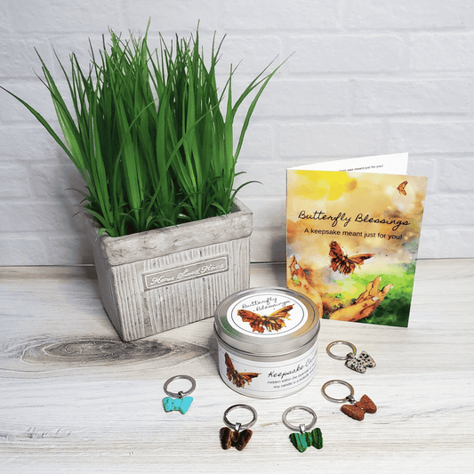 Pet Perennials Butterfly Blessings Keepsake Candle