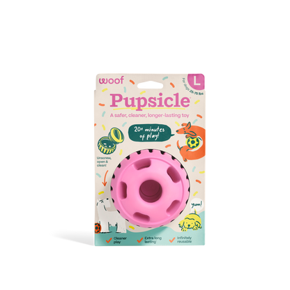 Woof Party Pupsicle Dog Treat Dispenser Toy