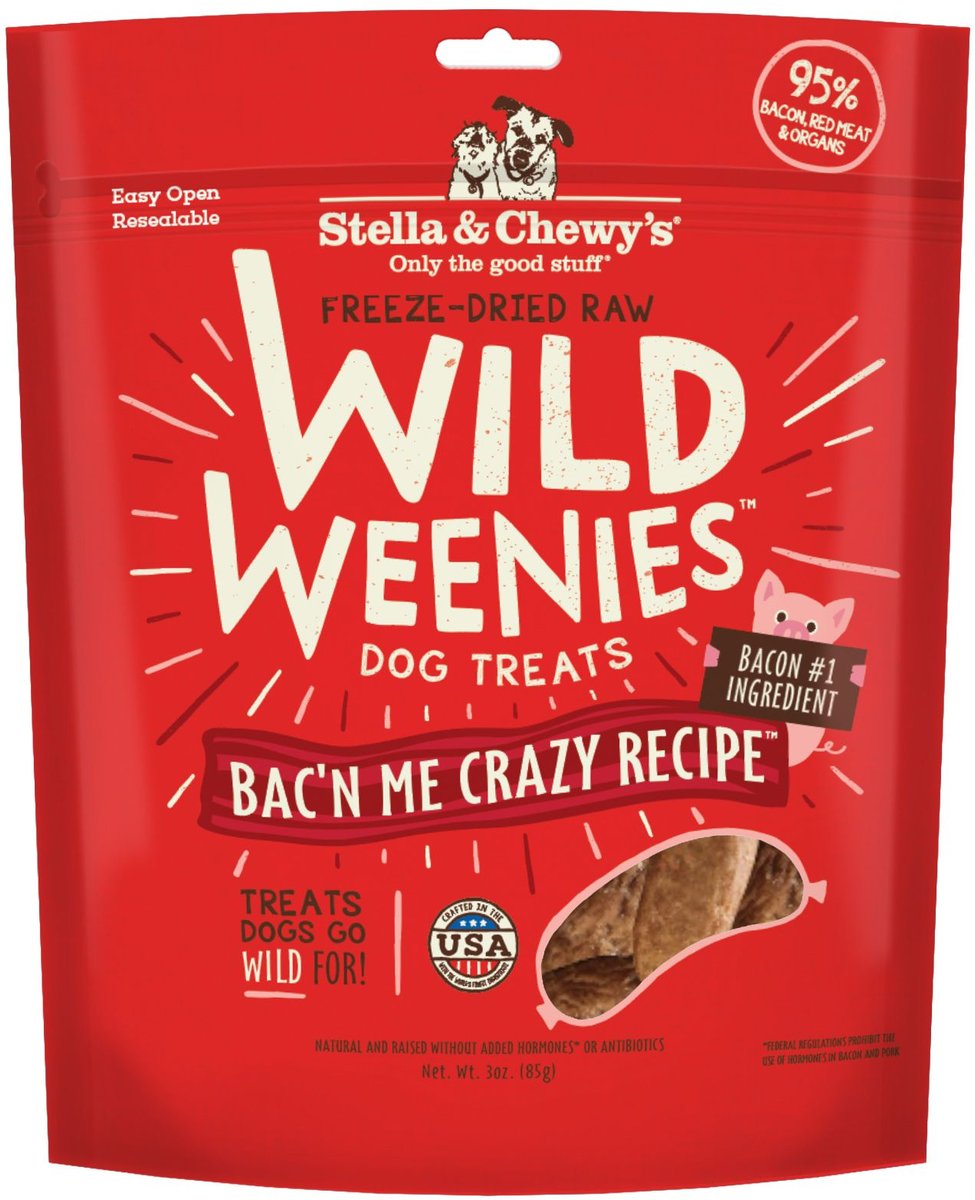 Stella & Chewy's Dog Wild Weenies Freeze Dried Treats