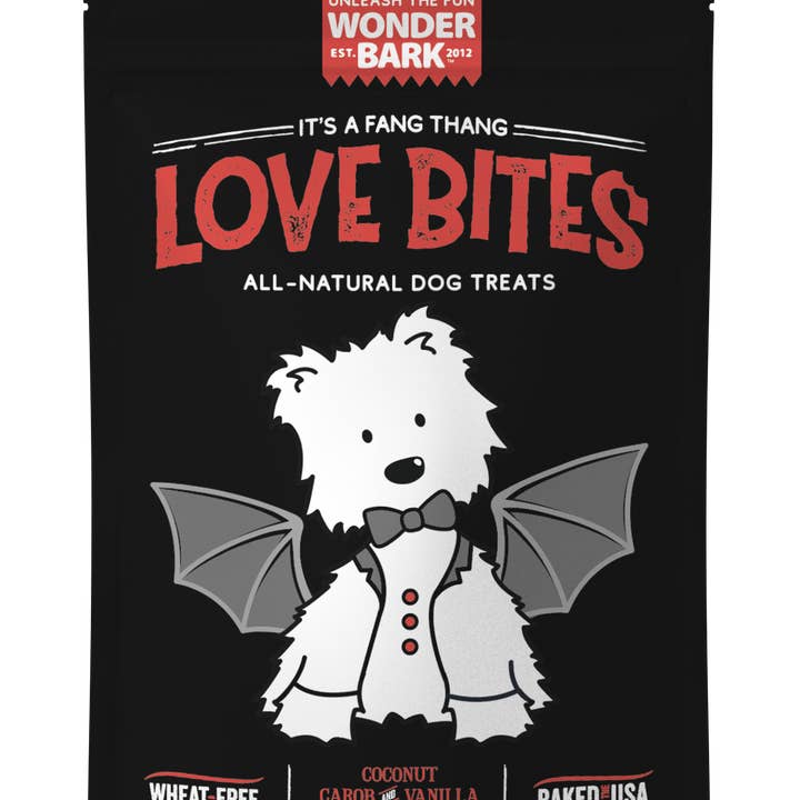 Wonder Bark Love Bites Dog Treats