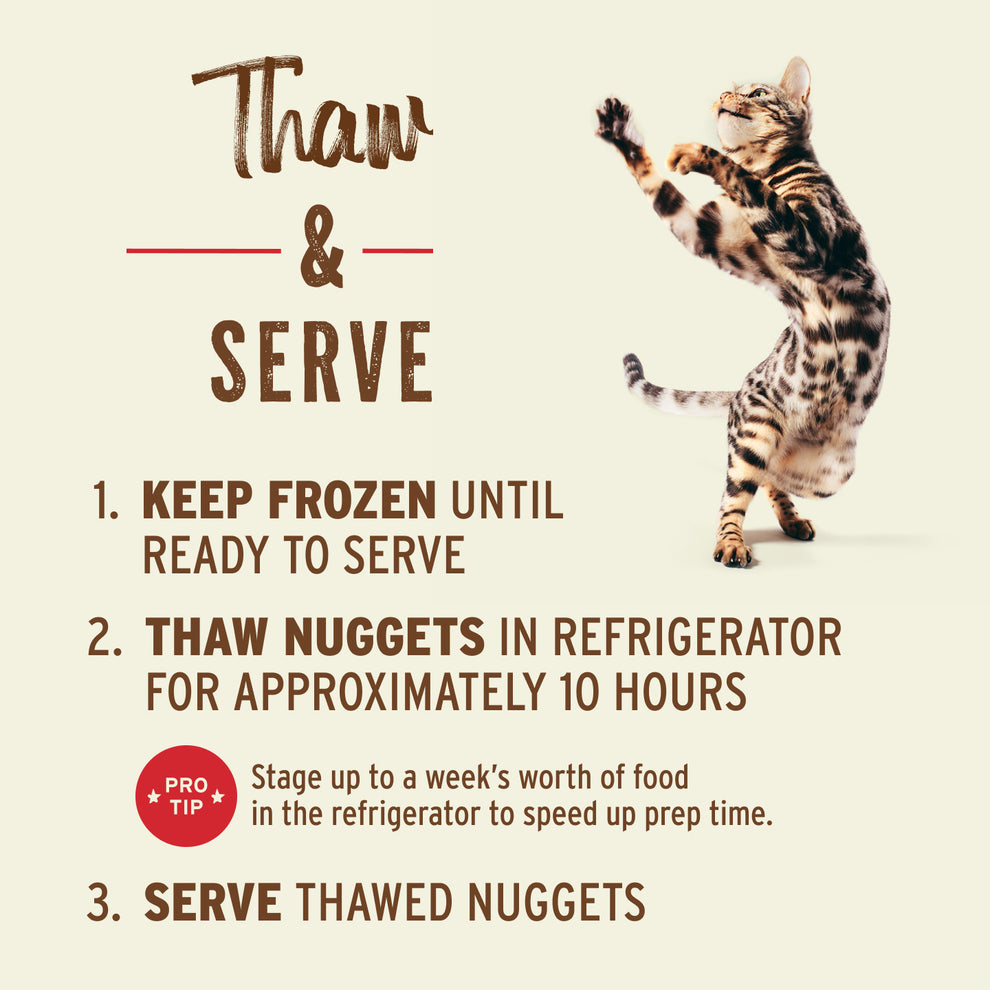 Primal Cat Raw Frozen Rabbit Nuggets