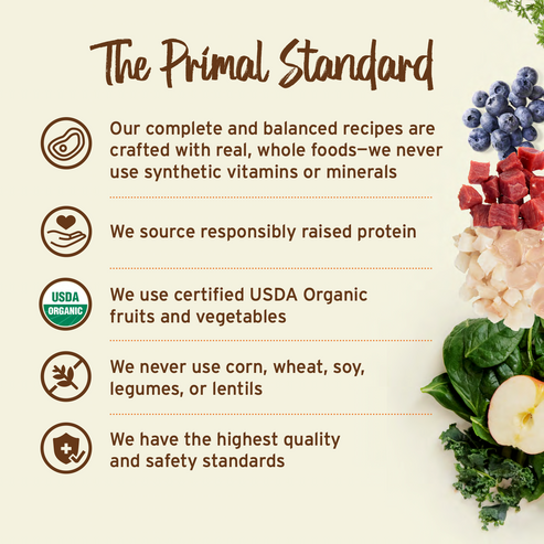 Primal Pork Formula Patties Frozen Dog Food