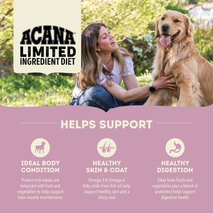 ACANA Singles Limited Ingredient Diet Lamb & Apple Recipe Grain-Free Dry Dog Food