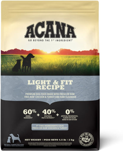 ACANA Light & Fit Recipe Grain-Free Adult Dry Dog Food