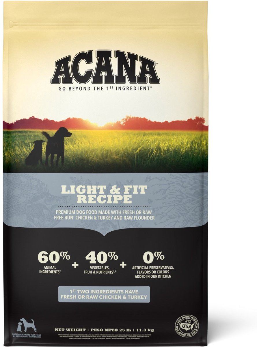 ACANA Light & Fit Recipe Grain-Free Adult Dry Dog Food