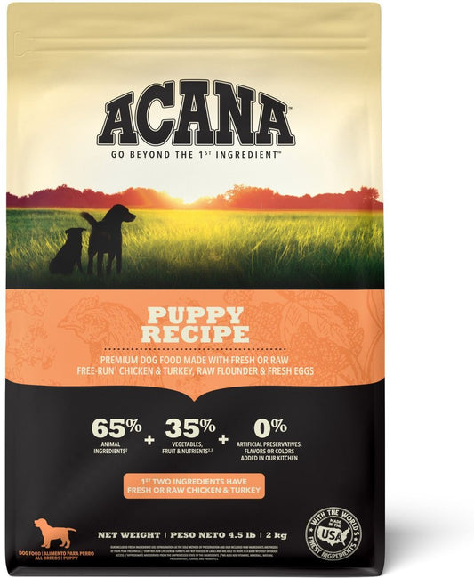 ACANA Puppy Recipe Grain-Free Dry Puppy Food