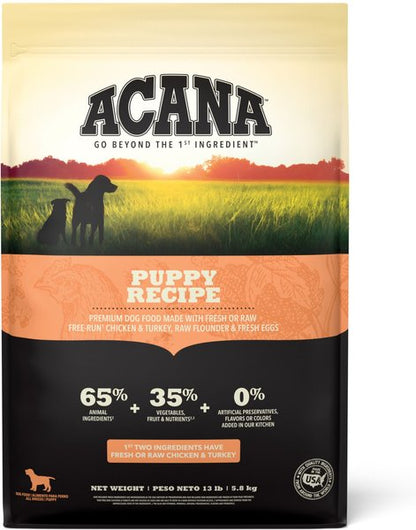 ACANA Puppy Recipe Grain-Free Dry Puppy Food