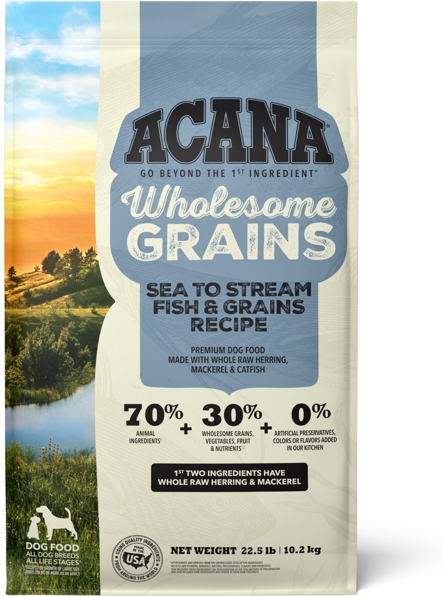 ACANA Wholesome Grains Sea to Stream Recipe Dry Dog Food