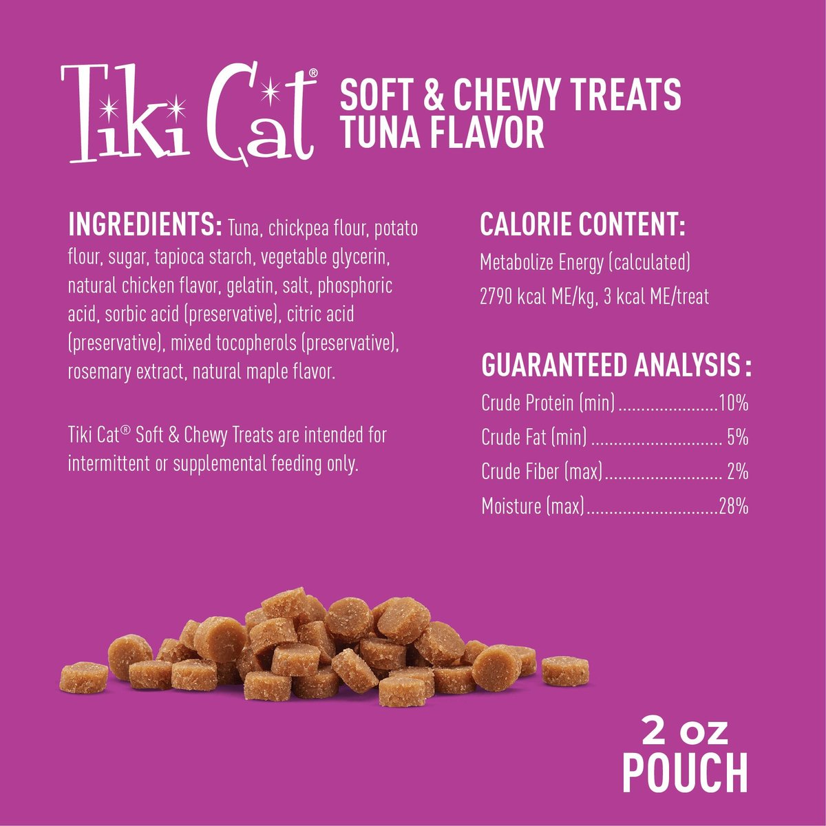 Tiki Cat Soft and Chewy Grain Free Treats