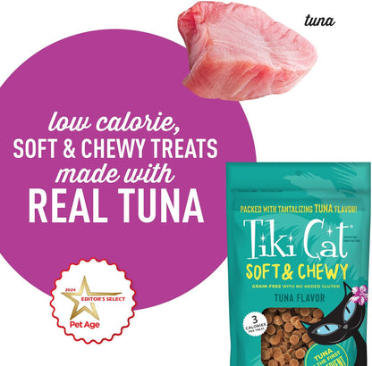 Tiki Cat Soft and Chewy Grain Free Treats