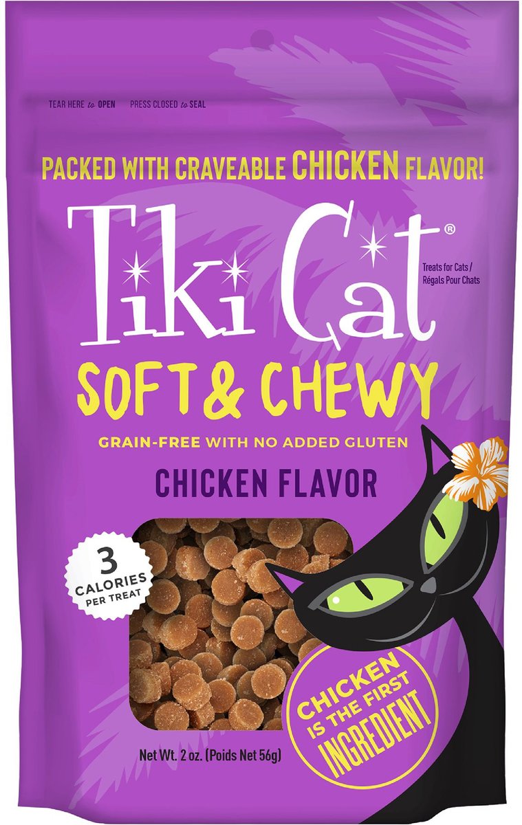 Tiki Cat Soft and Chewy Grain Free Treats