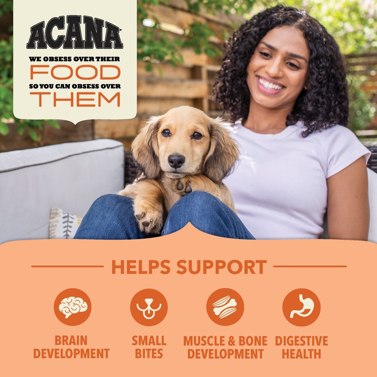 ACANA Wholesome Grains Puppy Recipe Dry Dog Food