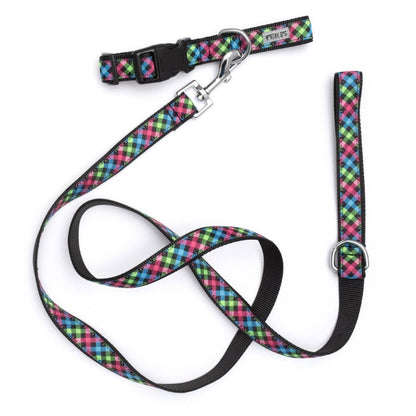 The Worthy Dog - Carnival Check Collar