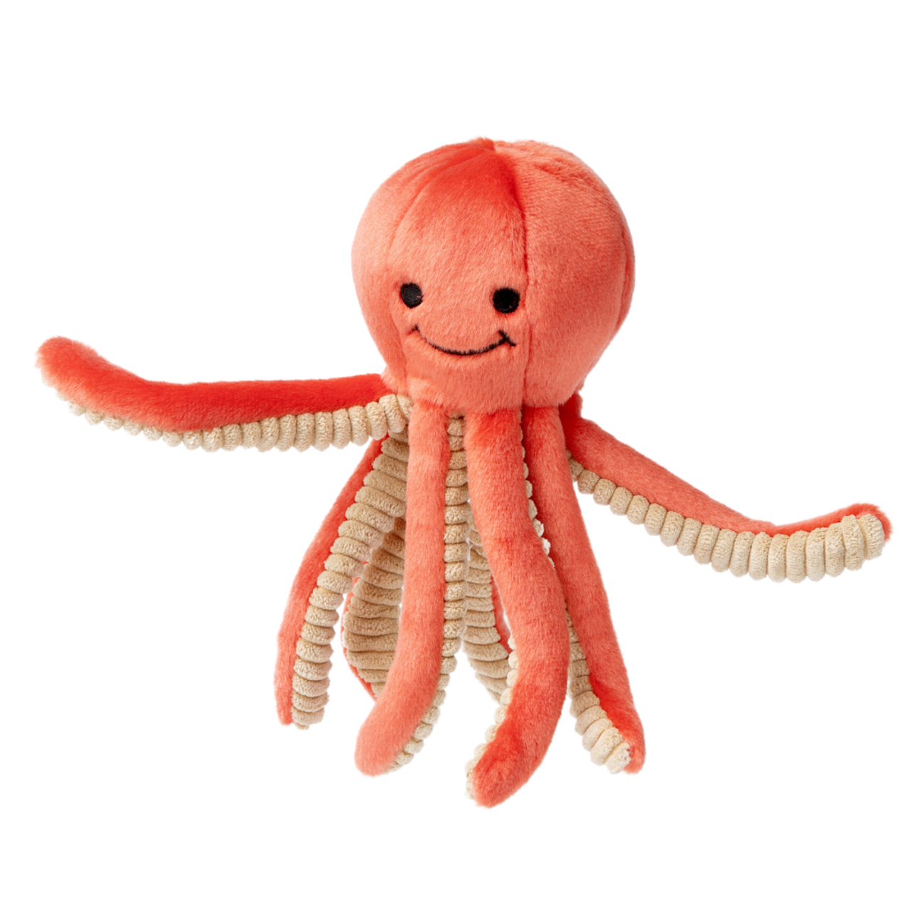 Fluff & Tuff Dog Squirt Octopus Plush Toy