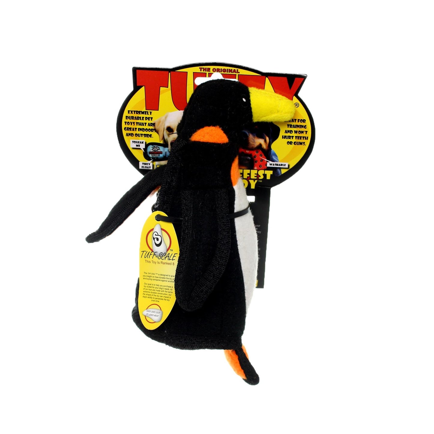 Tuffy Zoo Penguin Dog Toy