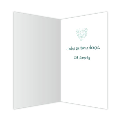 Dog Speak "Dogs Come Into Our Lives" Sympathy Card for Dog