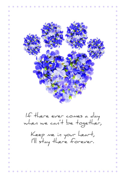 Dog Speak "If There Ever Comes A Day" Sympathy Card