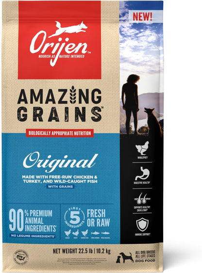 Orijen Dog Amazing Grains Original Dry Food