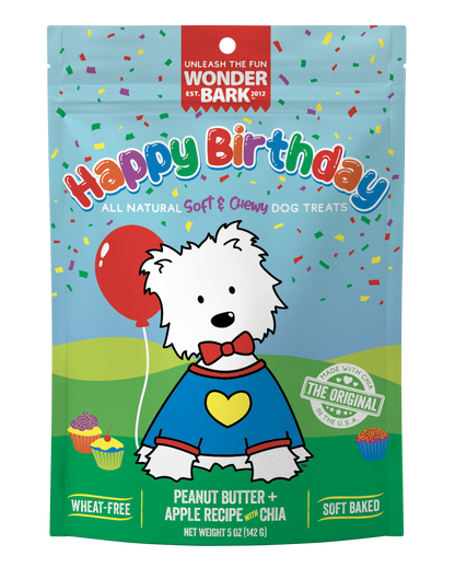 Wonder Bark Happy Birthday Dog Treats