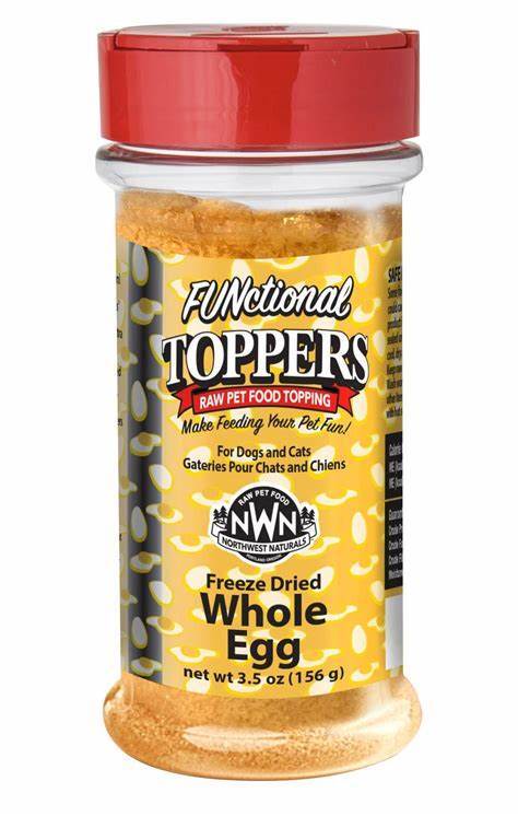 Northwest Naturals Whole Egg Freeze Dried FUNctional Toppers