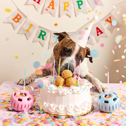 Woof Party Pupsicle Dog Treat Dispenser Toy
