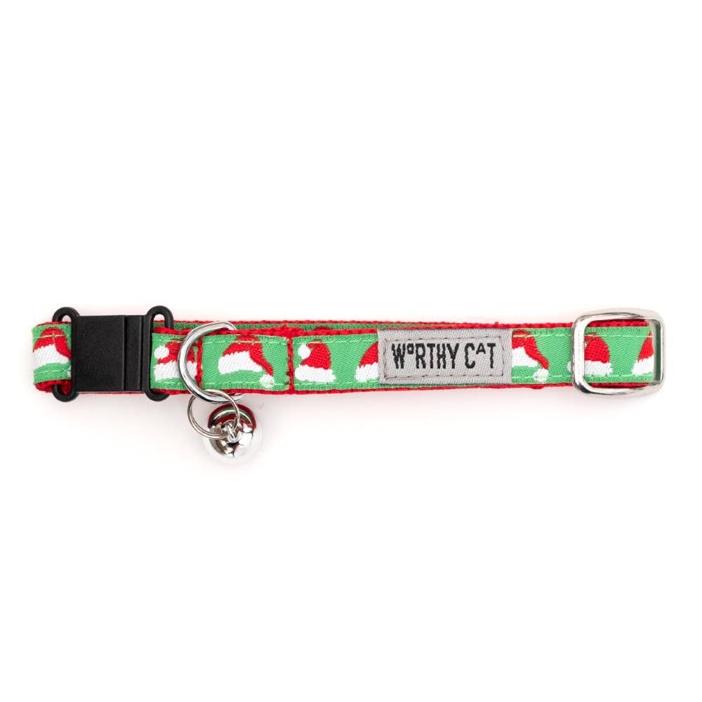 The Worthy Dog - Santa Hats Cat Collar