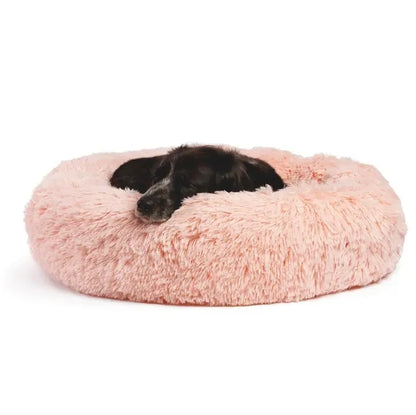 Best Friends by Sheri Shag 30 in. x 30 in. Donut Bed