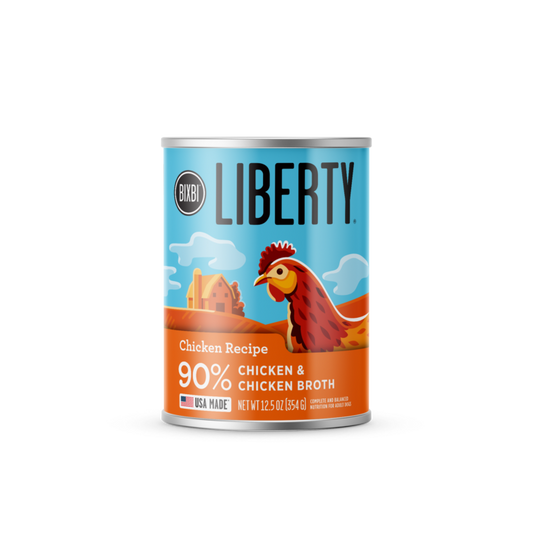 Bixbi Dog Liberty Grain Free Chicken Pate Wet Dog Food