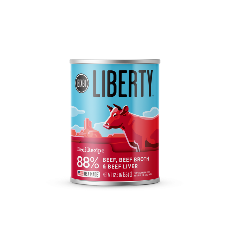 Bixbi Dog Liberty Grain Free Beef Pate Wet Dog Food