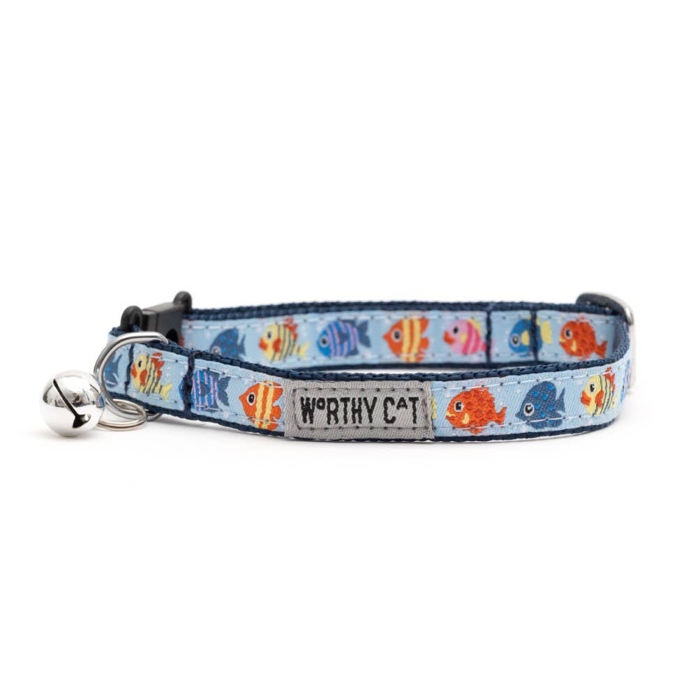 The Worthy Dog - Fishy Cat Collar