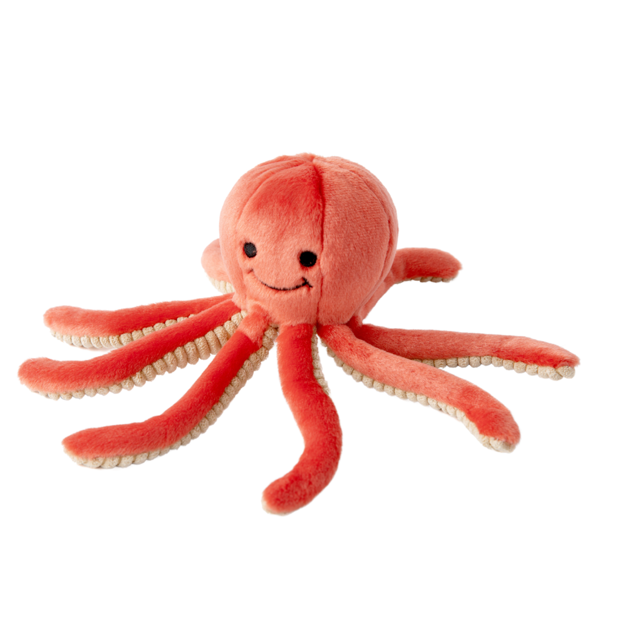 Fluff & Tuff Dog Squirt Octopus Plush Toy