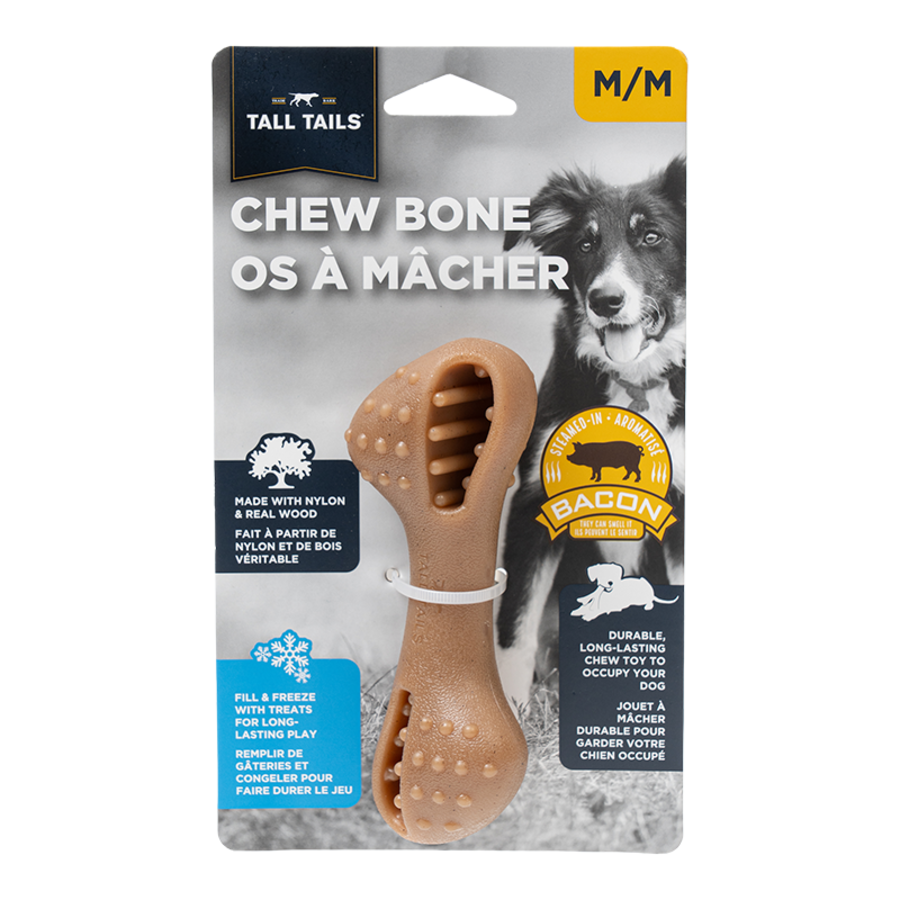 Tall Tails Freeze and Fill Chew Bone Dog Toy