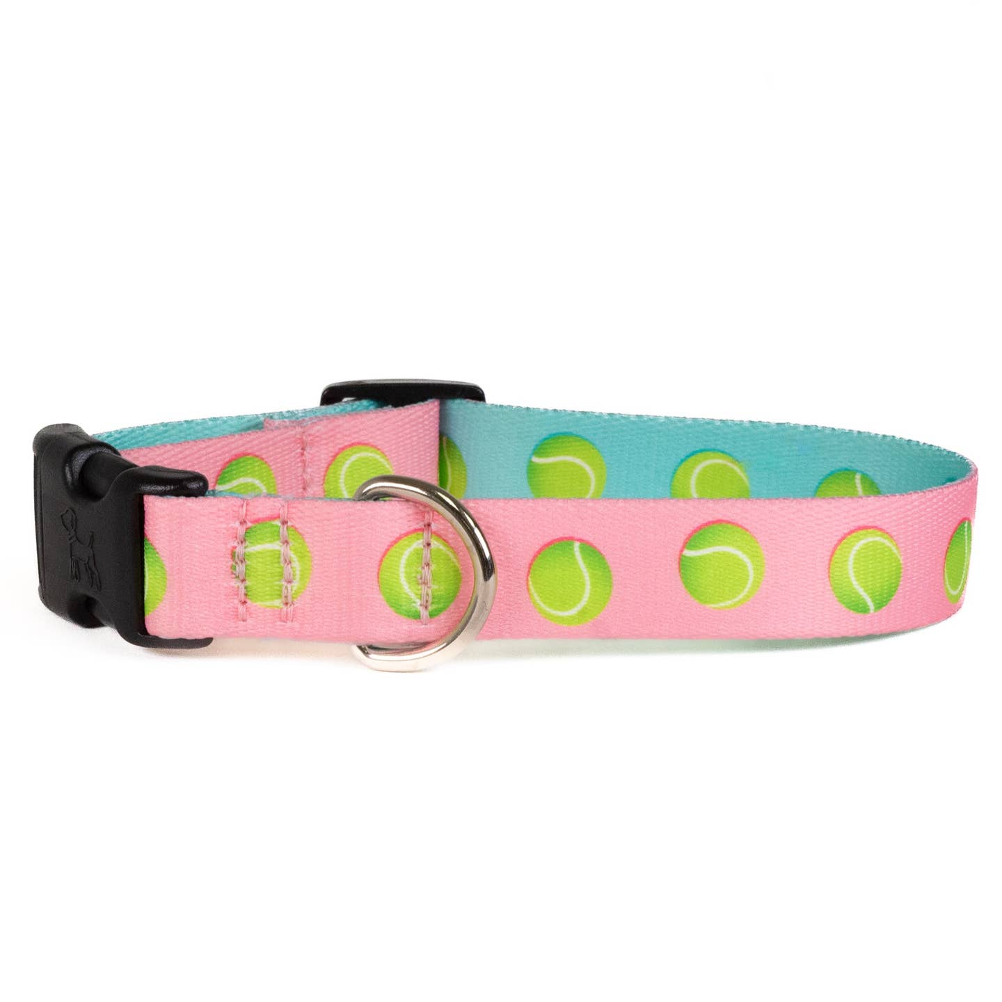 Up Country Tennis Ball Printed Dog Collar