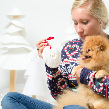 Pearhead Pawprints Keepsake Ornament Kit, Large