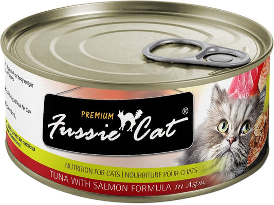 Fussie Cat Premium Tuna with Salmon Canned Food