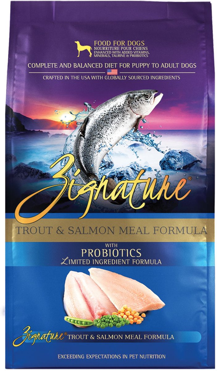 Zignature Limited Ingredient Formula Trout & Salmon Meal Dry Dog Food