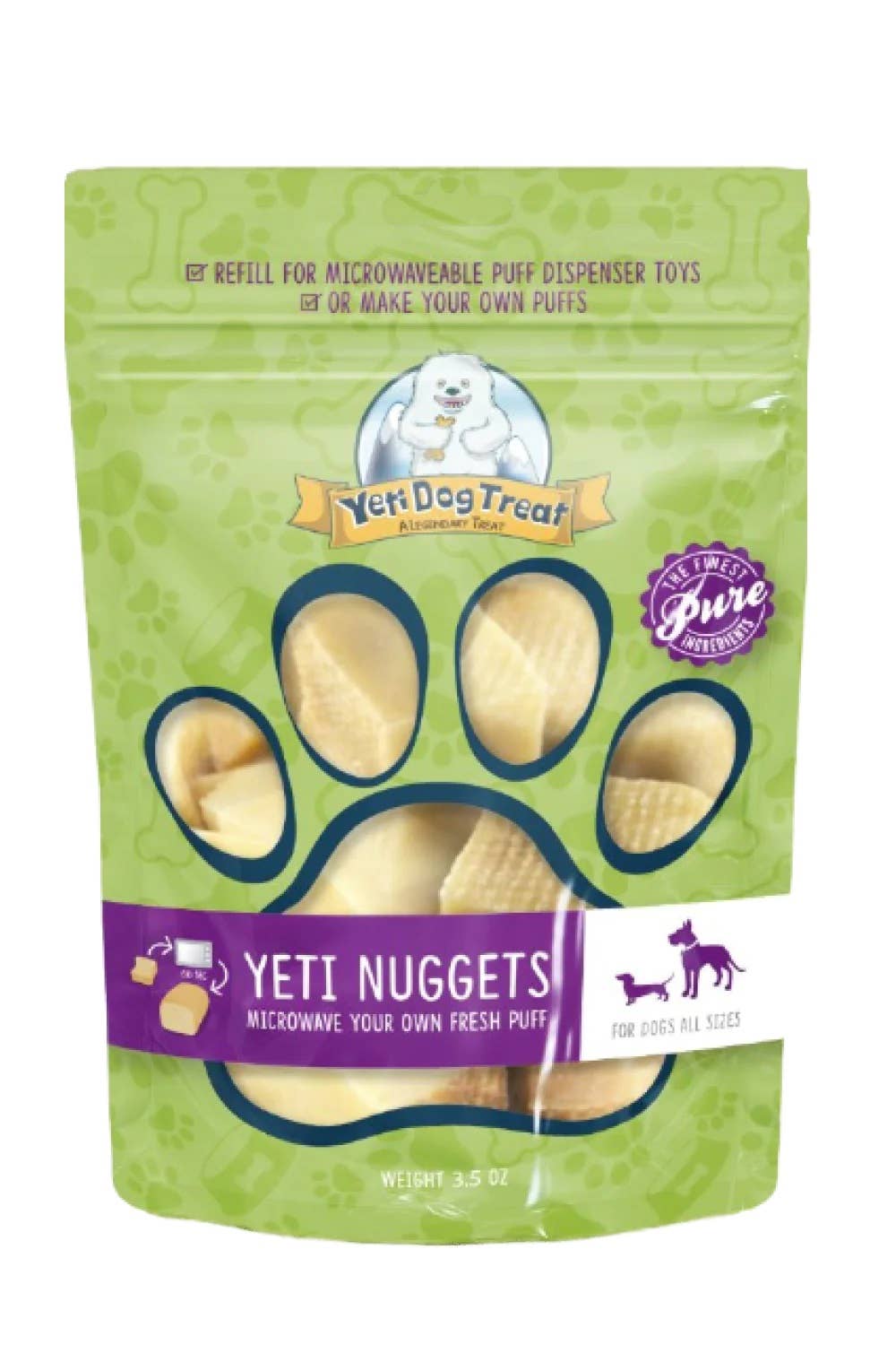 Yeti Dog Chew Natural Himalayan Yak Cheese Dog Nuggets Treats