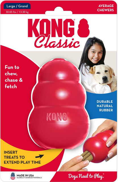 KONG Dog Classic Red Toy