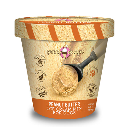 Puppy Scoops Ice Cream for Dogs