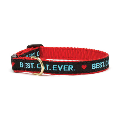 Up Country Best Cat Ever Cat Collar