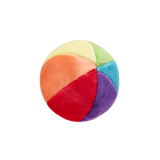 Fluff & Tuff Mini Beach Ball Plush Dog Toy