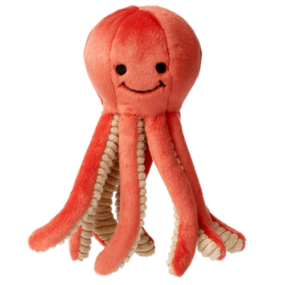 Fluff & Tuff Dog Squirt Octopus Plush Toy