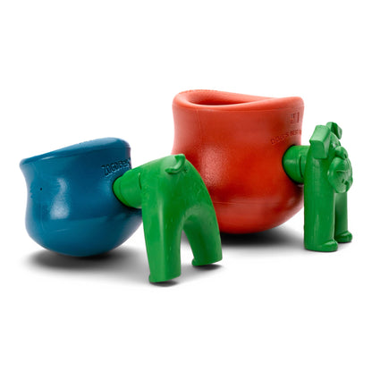 West Paw Holiday Toppl Puzzle Treat-Dispensing Dog Toy