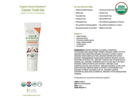 Pure and Natural Pet Tooth Gel for Dogs